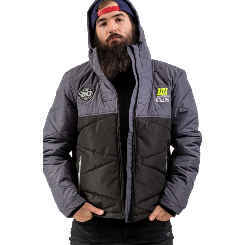 101 Riders Defrost Jacket black-grey wyprzedaż