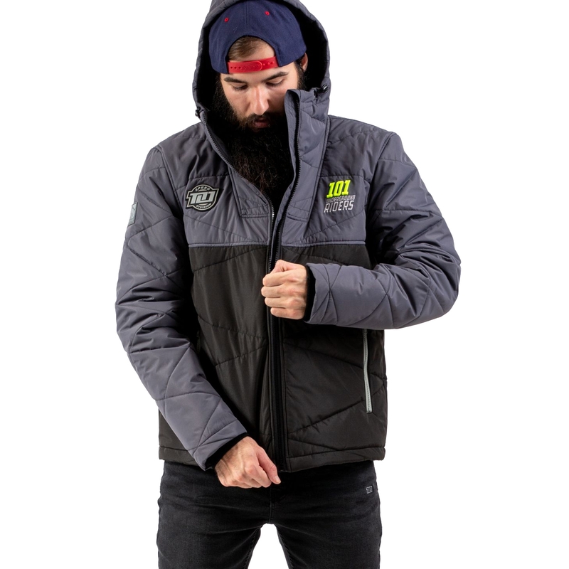 101 Riders Defrost Jacket black-grey wyprzedaż