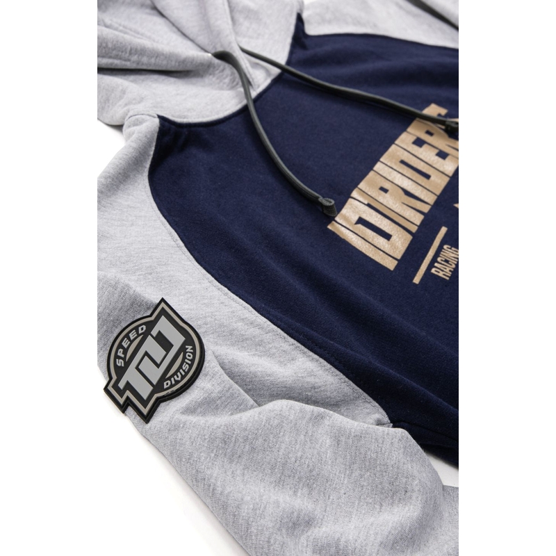Bluza 101 Riders Force Hood Głęboki niebieski-szary wyprzedaż