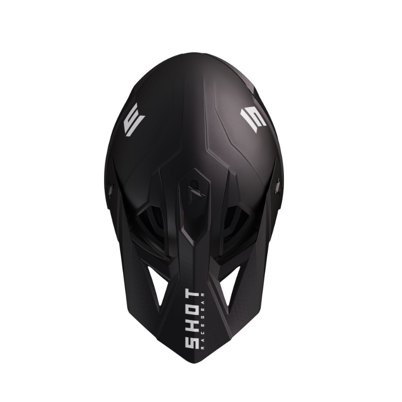 Kask motocrossowy Shot Lite Solid 2.0 czarny
