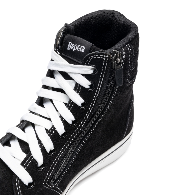 Buty motocyklowe BROGER California czarno-białe