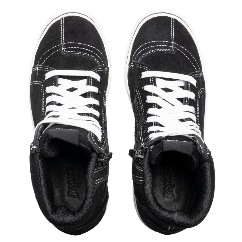 Buty motocyklowe BROGER California czarno-białe