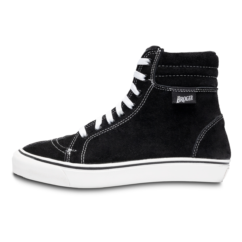 Buty motocyklowe BROGER California czarno-białe