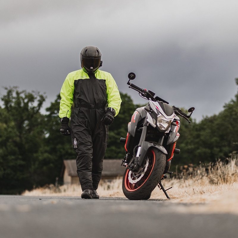 Oxford Rain Seal 22 czarny-fluo żółty