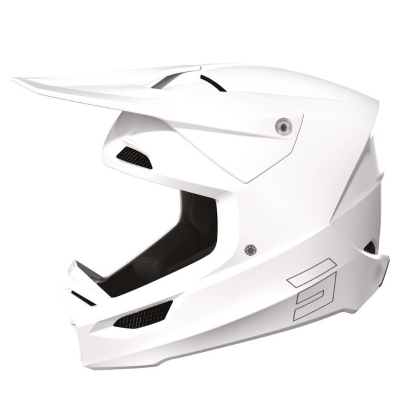 Kask motocrossowy Shot Race Solid Biały wyprzedaż