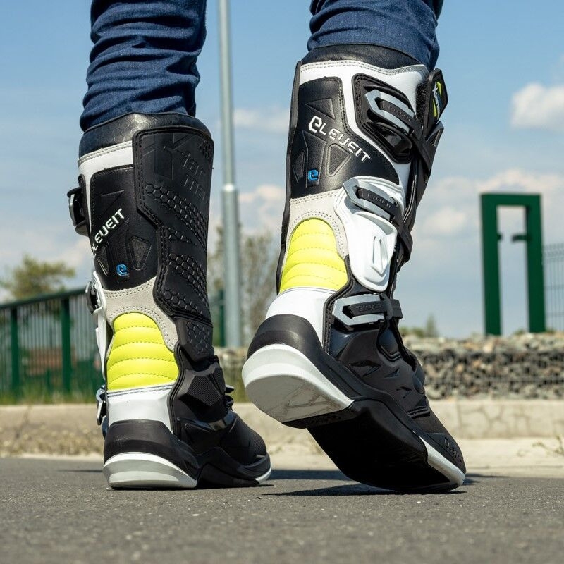 Buty motocyklowe Eleveit X-Tarmac czarny-fluo żółty wyprzedaż