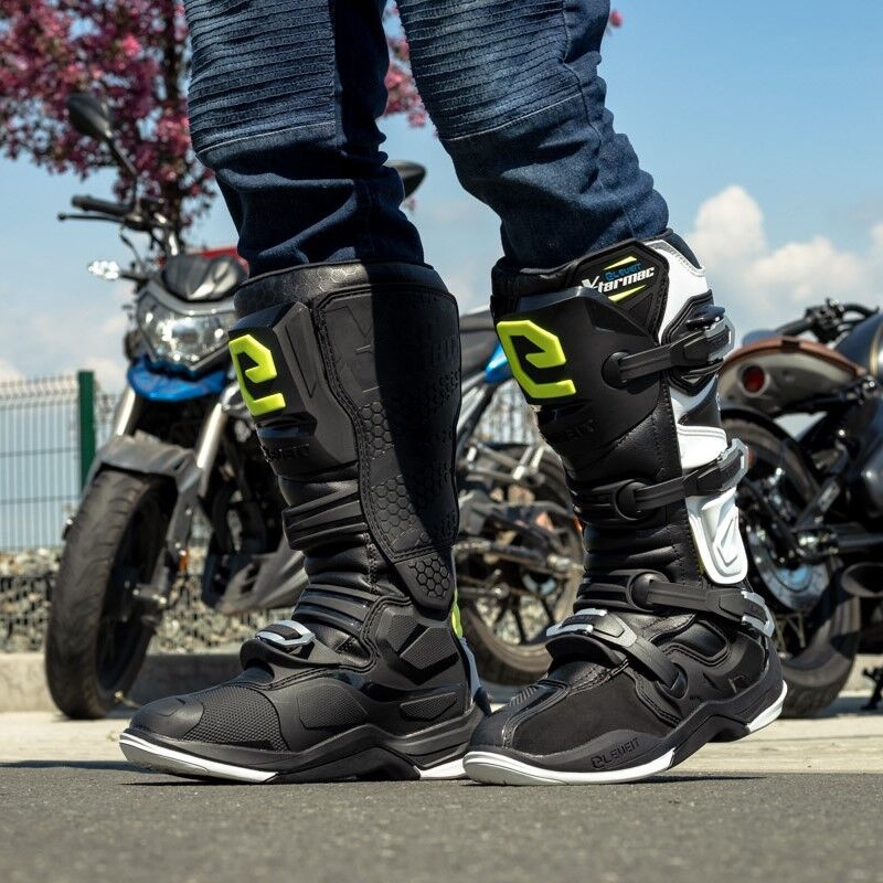 Buty motocyklowe Eleveit X-Tarmac czarny-fluo żółty wyprzedaż