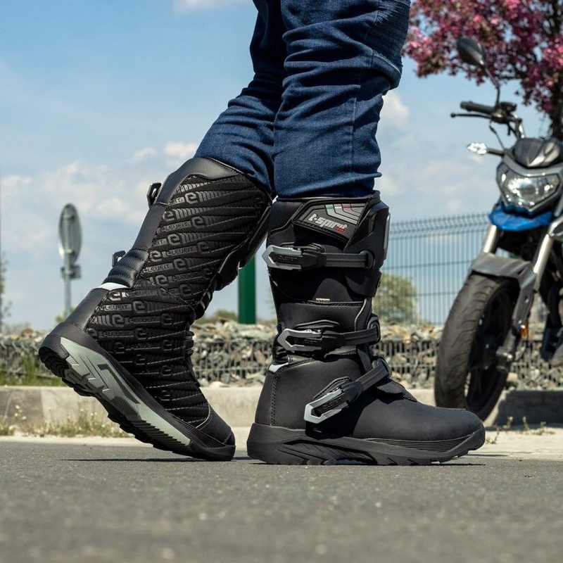 Buty motocyklowe Eleveit T Spirit Evo WP czarne
