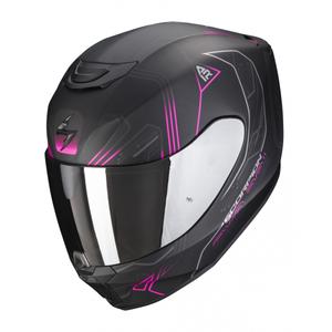 Integralny kask motocyklowy Scorpion EXO-391 Spada czarno-różowy