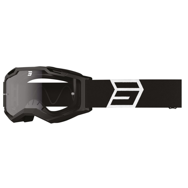 Gogle motocrossowe Shot Assault 2.0 Solar biało-czarna