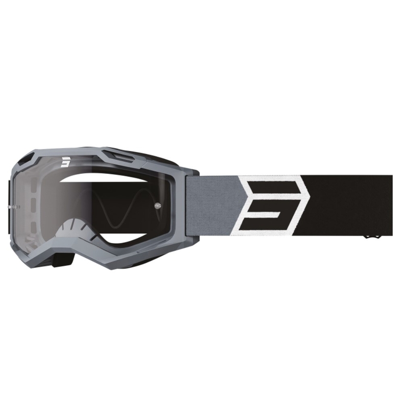 Gogle motocrossowe Shot Assault 2.0 Solar czarne i szare