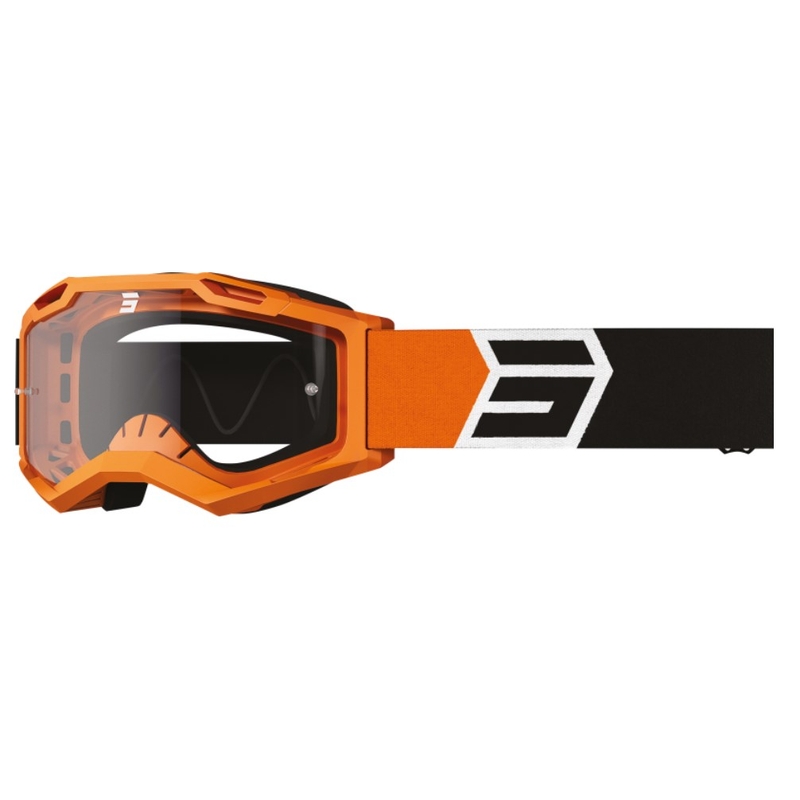 Gogle motocrossowe Shot Assault 2.0 Solar czarno-pomarańczowy