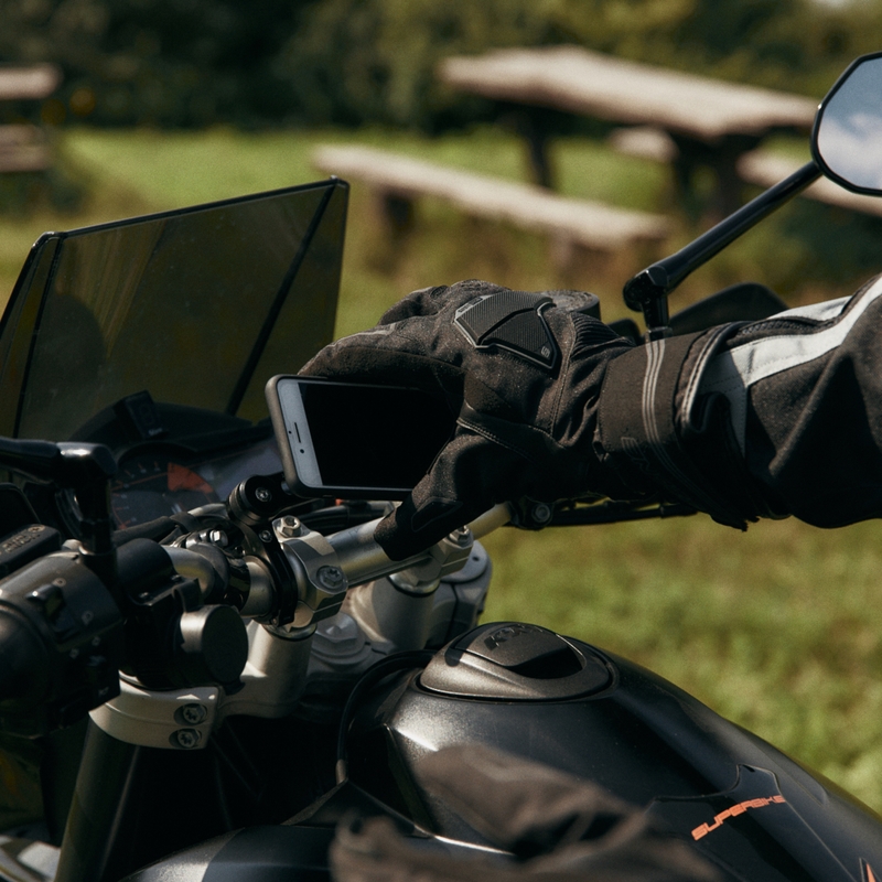 Rękawice motocyklowe Ozone Touring WP czarne