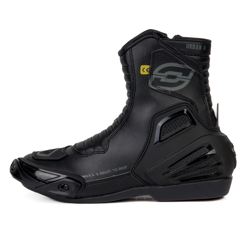 Buty motocyklowe Ozone Urban II CE czarne wyprzedaż