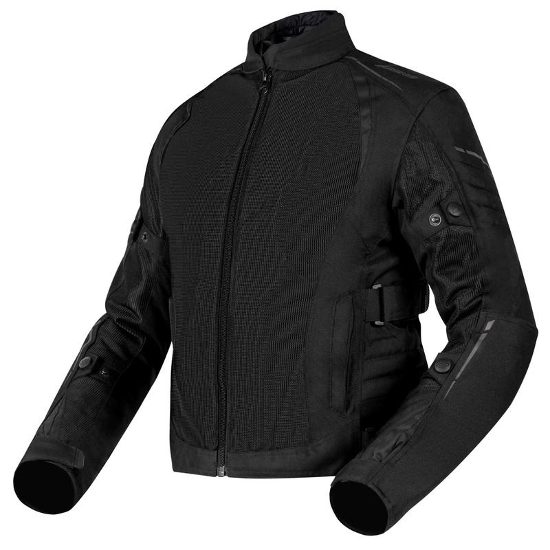 Damska kurtka motocyklowa Ozone Flow czarna wyprzedaż
