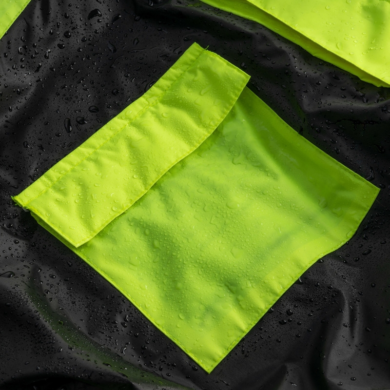 Kombinezon przeciwdeszczowy Ozone OZ-141 black-fluo yellow