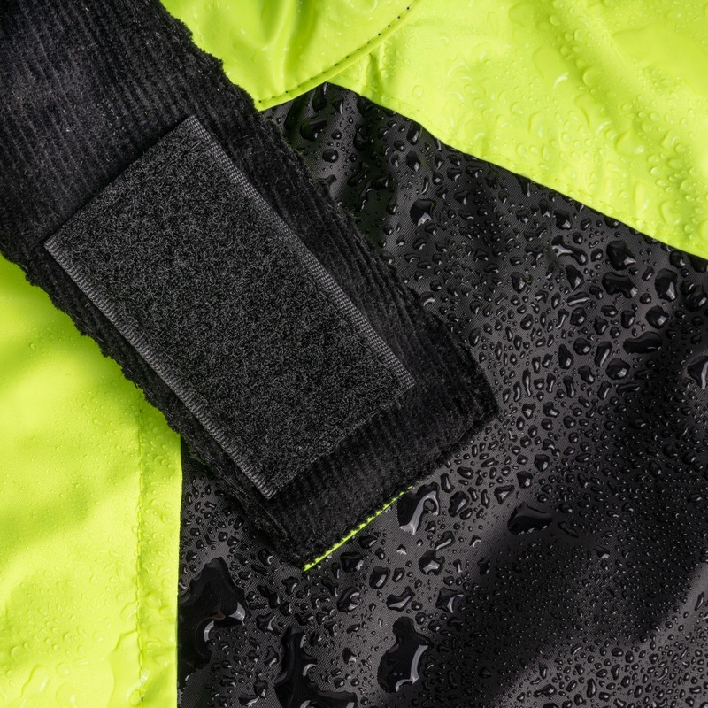 Kombinezon przeciwdeszczowy Ozone OZ-141 black-fluo yellow