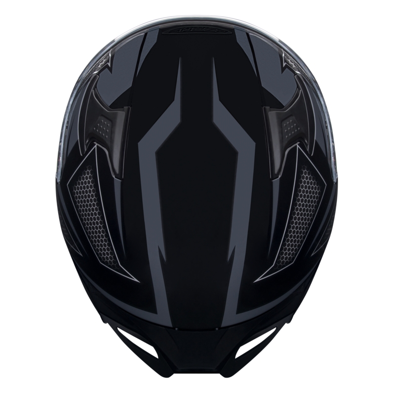 Integralny kask motocyklowy Ozone Arrow czarno-szara