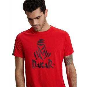 T-shirt DAKAR LOGO 1 czerwone