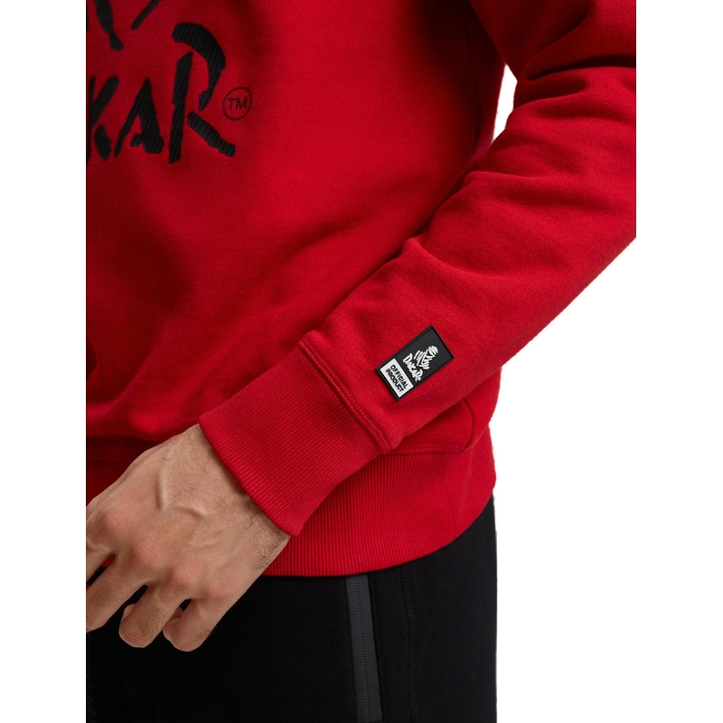 Bluza męska DAKAR DKR CREW 04 czerwona wyprzedaż