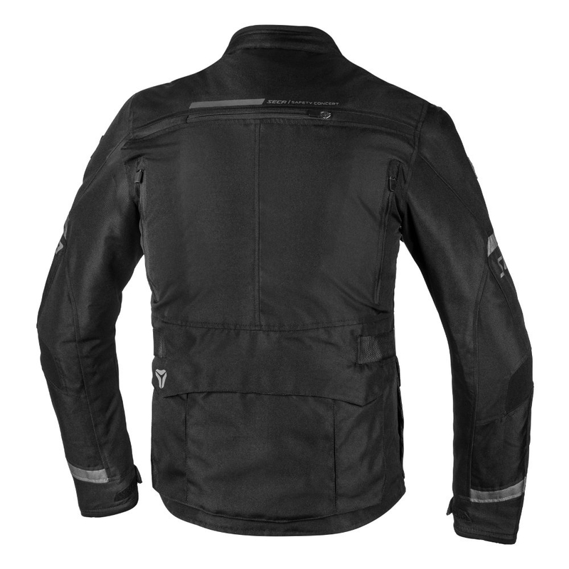 Kurtka motocyklowa SECA Compass czarna wyprzedaż