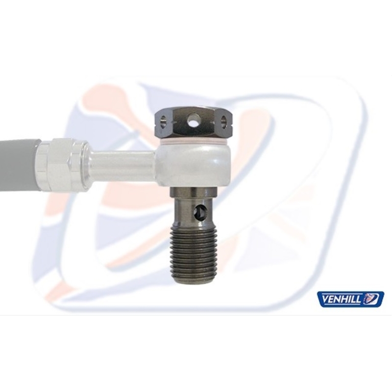 Banjo bolt Venhill M10x1mm titanium