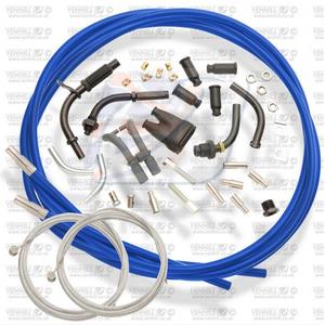 Universal throttle cable kit Venhill 1,35m (4 stroke) Blue