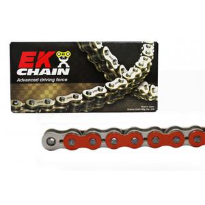 Premium QX-Ring chain EK 520 SRX2 120 L Orange/Silver