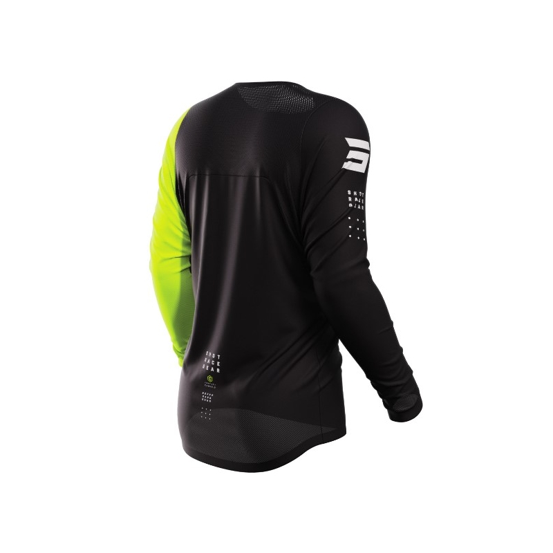 Koszulka motocrossowa Shot Contact Camo 2.0 czarno-fluo żółta wyprzedaż