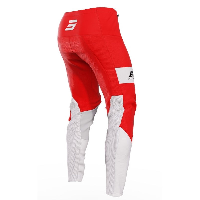 Motocross Pants Shot Contact Scope biały-czerwony wyprzedaż