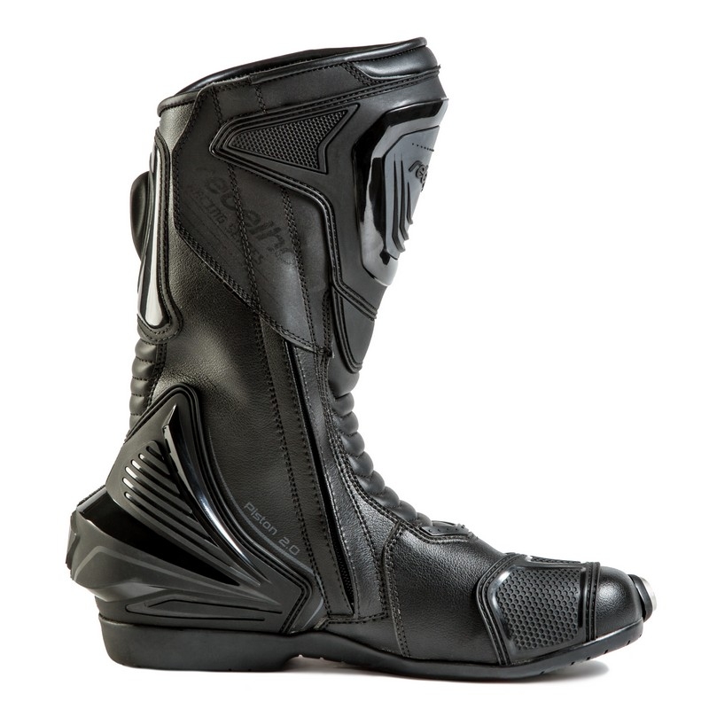 Buty motocyklowe Rebelhorn Piston II CE czarne - II. jakość