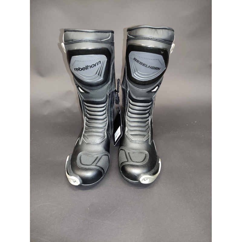 Buty motocyklowe Rebelhorn Piston II CE czarne - II. jakość