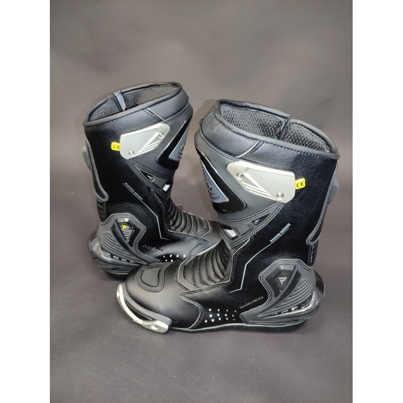 Buty motocyklowe Rebelhorn Piston II CE czarne - II. jakość