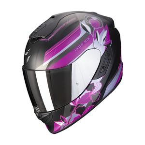 Integralny kask motocyklowy Scorpion EXO-1400 EVO Air Gaia czarno-różowy matowy