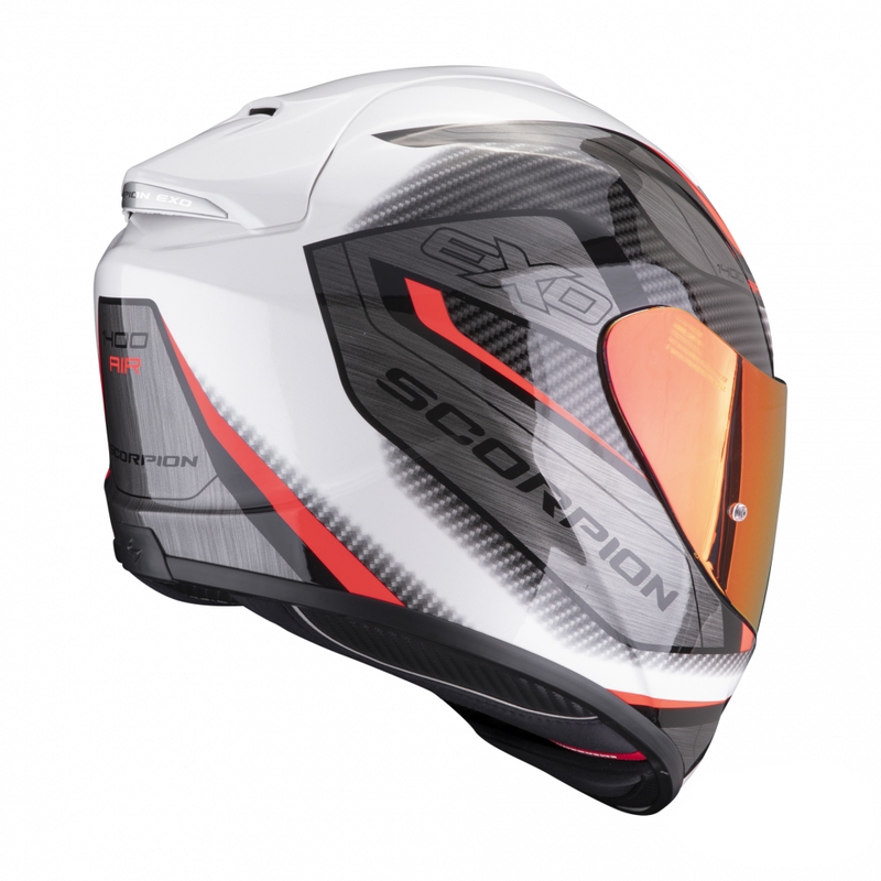 Integralny kask motocyklowy Scorpion EXO-1400 EVO Air Attune biało-czerwony
