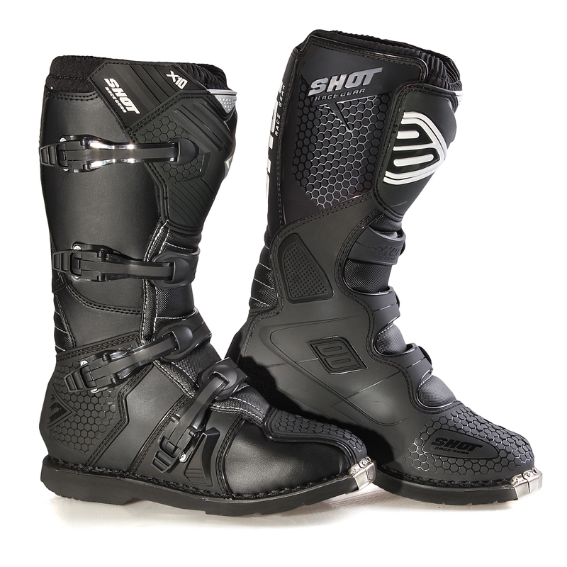 Buty motocyklowe Shot X10 czarne wyprzedaż