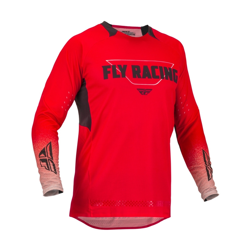 Koszulka motocrossowa FLY Racing Evolution DST. szaro-czerwona wyprzedaż
