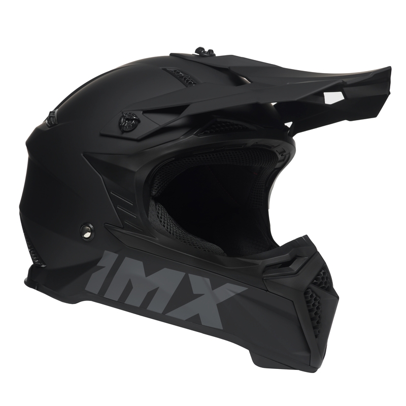 Kask motocrossowy iMX FMX-02 czarny mat