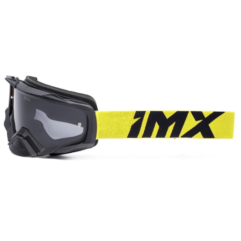 Gogle motocrossowe iMX Dust czarny-fluo żółty
