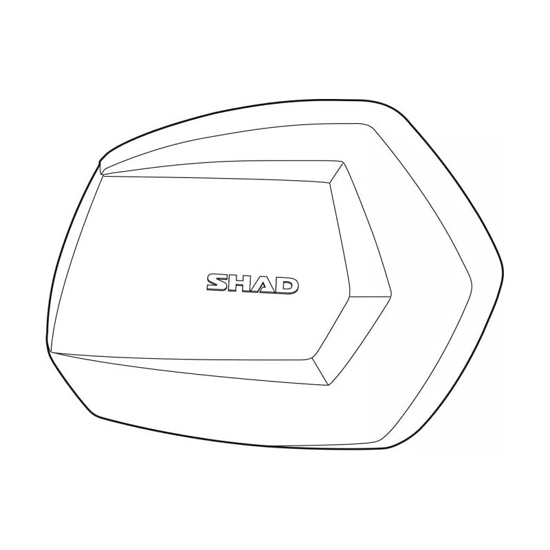 Spare part SC lid SHAD right ALU