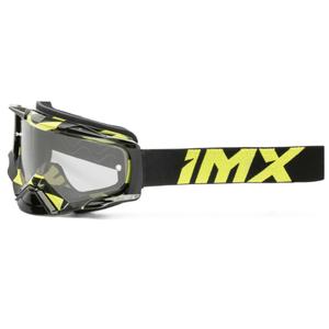 Gogle motocrossowe iMX Dust Graphic czarno-fluo żółte
