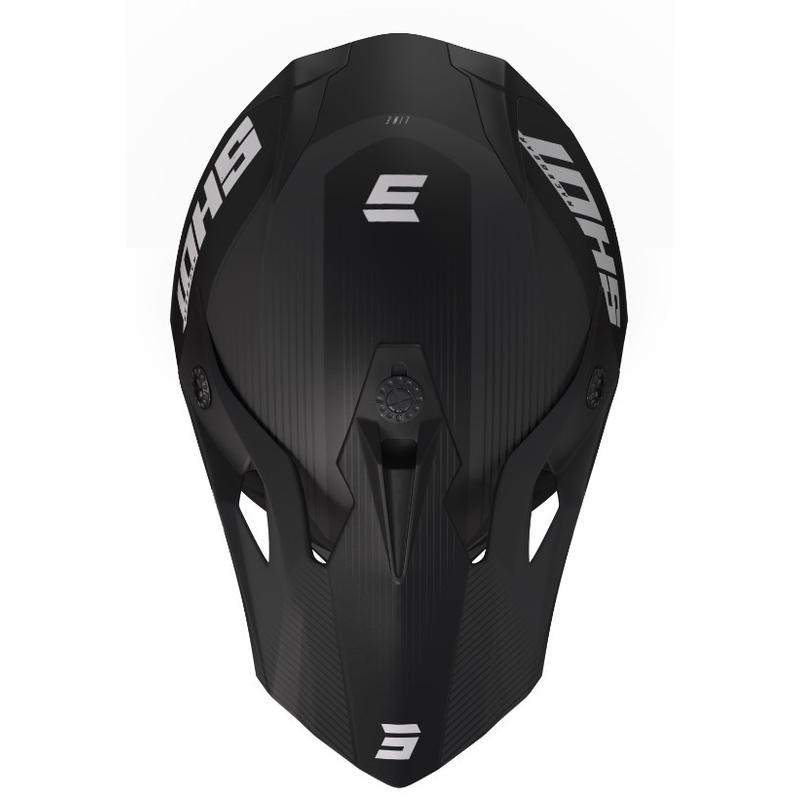 Kask motocrossowy Shot Pulse Line szary matowy