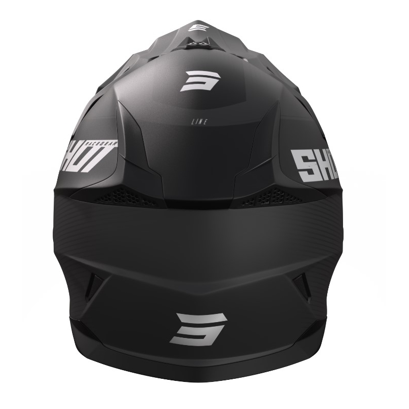 Kask motocrossowy Shot Pulse Line szary matowy
