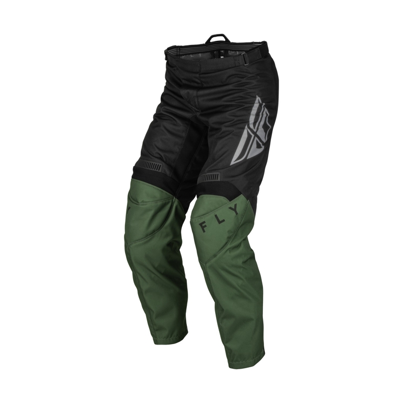 Spodnie motocrossowe FLY Racing F-16 2023 zielono-czarne