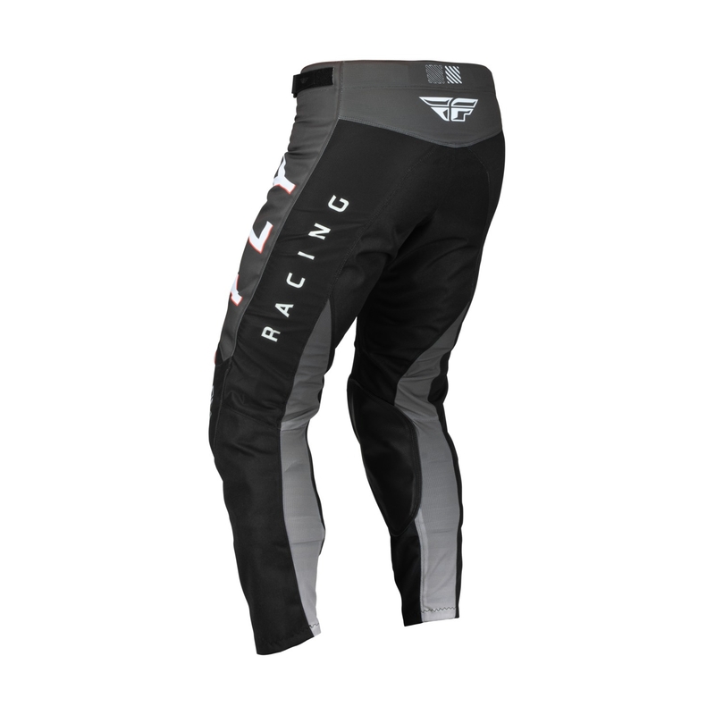 Spodnie motocrossowe FLY Racing Kinetic Kore czarno-szare wyprzedaż