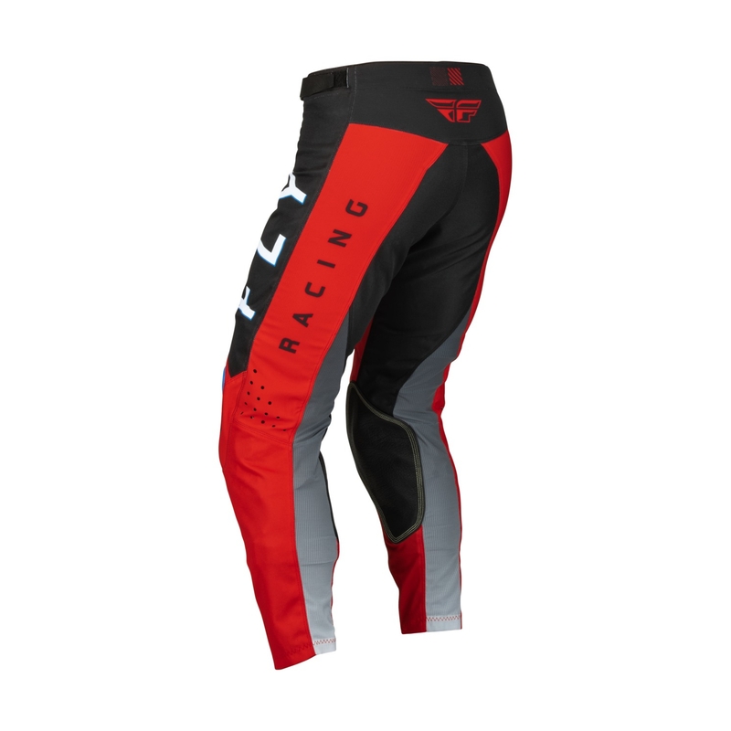 Spodnie motocrossowe FLY Racing Kinetic Kore czerwono-szare wyprzedaż