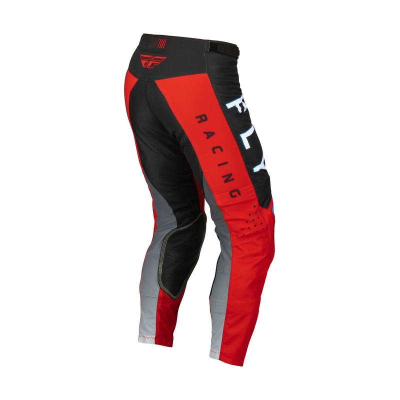 Spodnie motocrossowe FLY Racing Kinetic Kore czerwono-szare wyprzedaż