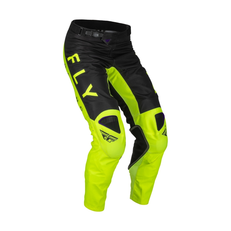Spodnie motocrossowe FLY Racing Kinetic Kore fluo żółto-czarne wyprzedaż