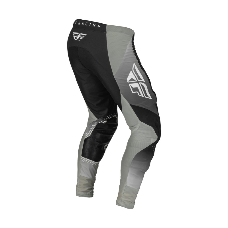 Spodnie motocrossowe FLY Racing Lite 2023 czarno-szare wyprzedaż