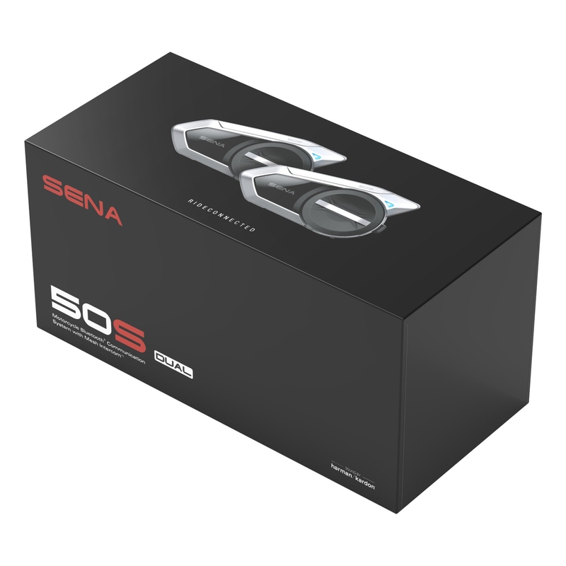 Zestaw 2 sztk. Bluetooth Intercom SENA 50S